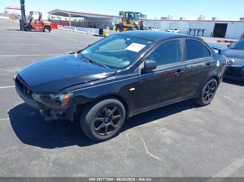 2008 Mitsubishi Lancer De VIN: JA3AU16U18U015344 Lot: 39777069