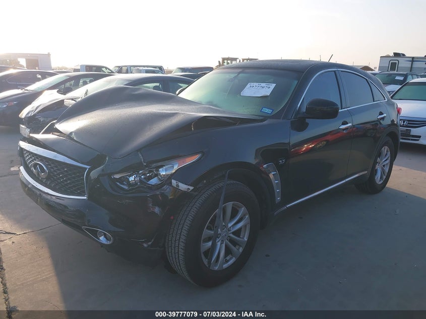 2017 Infiniti Qx70 VIN: JN8CS1MU8HM142292 Lot: 39777079