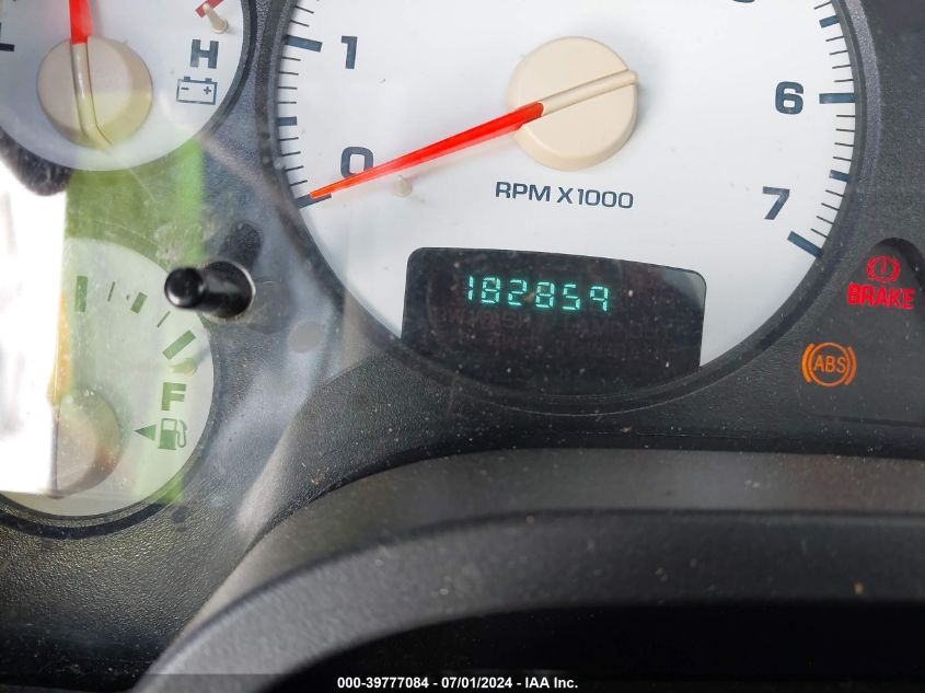 2005 Dodge Ram 1500 Slt/Laramie VIN: 1D7HU18D75S186352 Lot: 39777084