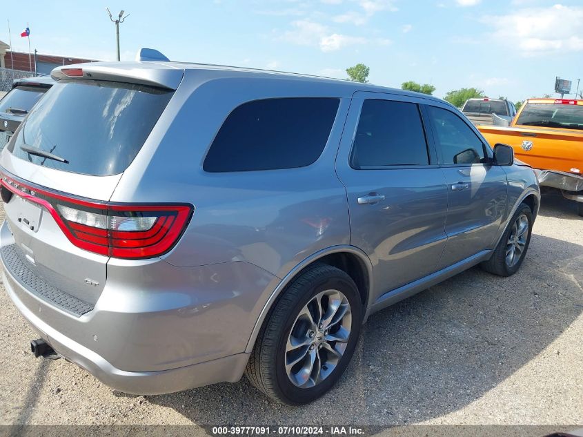 2020 Dodge Durango Gt VIN: 1C4RDHDG3LC119231 Lot: 39777091