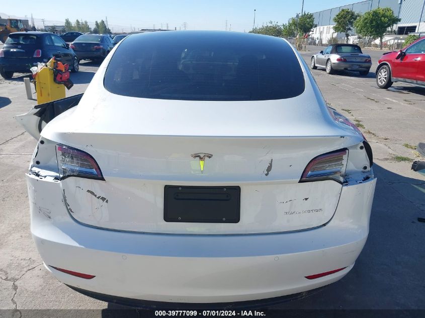 2022 Tesla Model 3 Long Range Dual Motor All-Wheel Drive VIN: 5YJ3E1EBXNF128981 Lot: 39777099