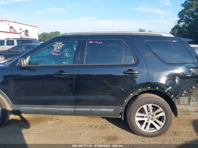 2018 Ford Explorer Xlt VIN: 1FM5K8DH6JGA11409 Lot: 39777110