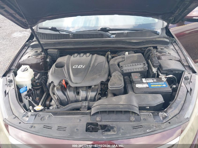 2011 Kia Optima Ex VIN: KNAGN4A7XB5116263 Lot: 40121262