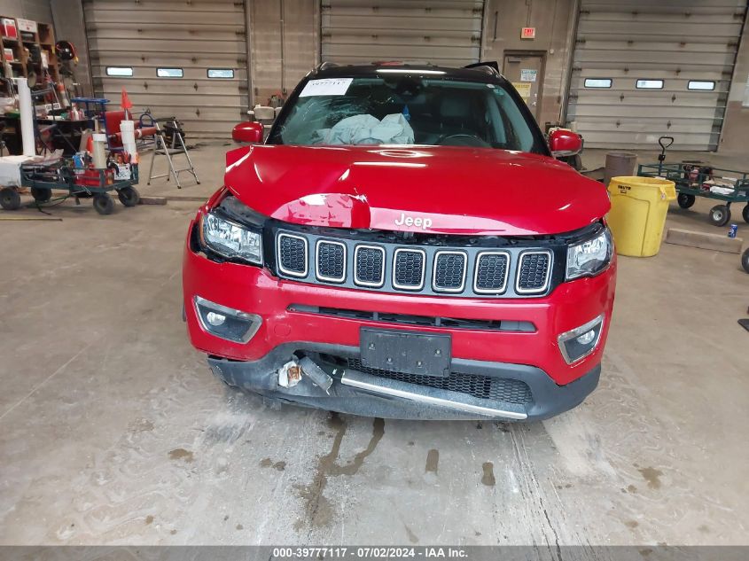 2021 Jeep Compass Limited VIN: 3C4NJCCB7MT545641 Lot: 39777117