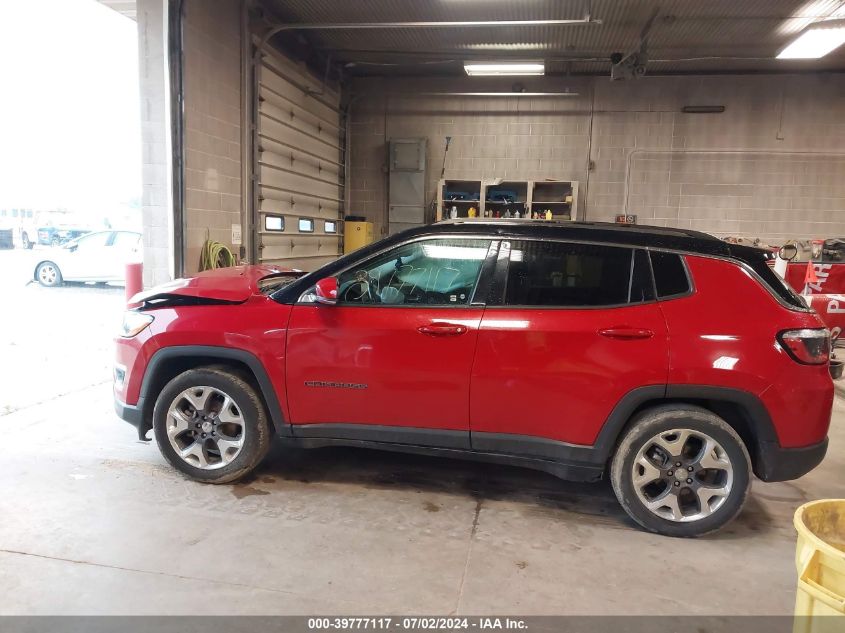 2021 Jeep Compass Limited VIN: 3C4NJCCB7MT545641 Lot: 39777117