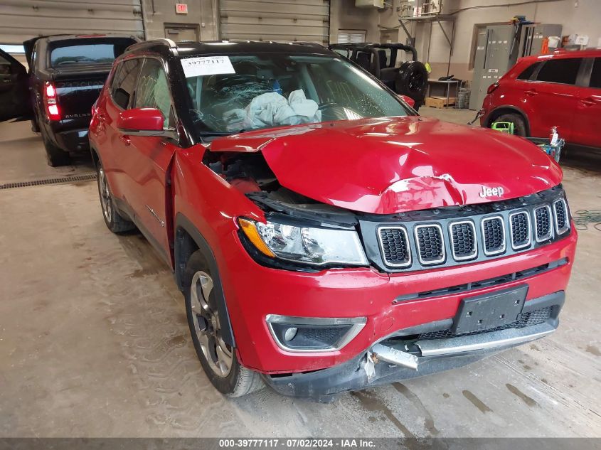 2021 Jeep Compass Limited VIN: 3C4NJCCB7MT545641 Lot: 39777117