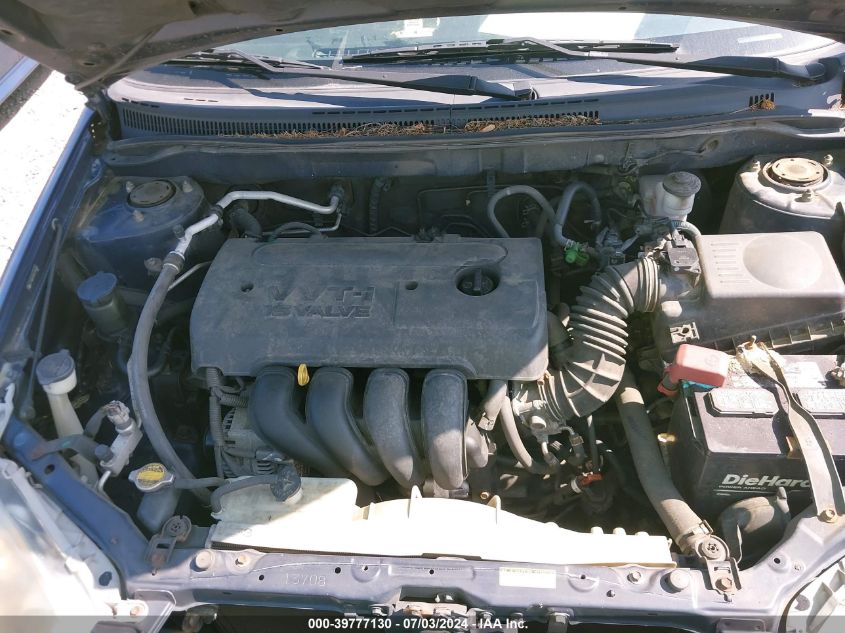 2005 Toyota Corolla S VIN: 2T1BR32E85C374295 Lot: 39777130