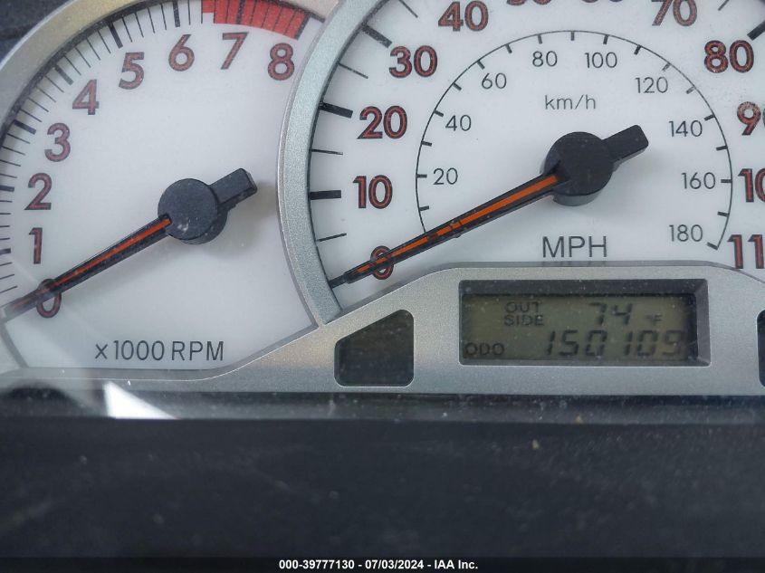 2005 Toyota Corolla S VIN: 2T1BR32E85C374295 Lot: 39777130