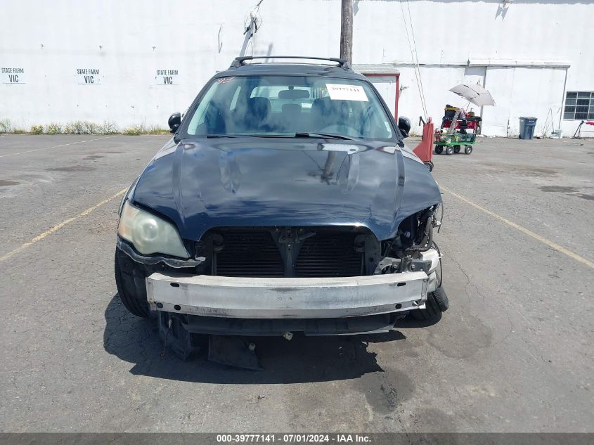 2005 Subaru Outback 2.5Xt Limited VIN: 4S4BP67C654315906 Lot: 39777141