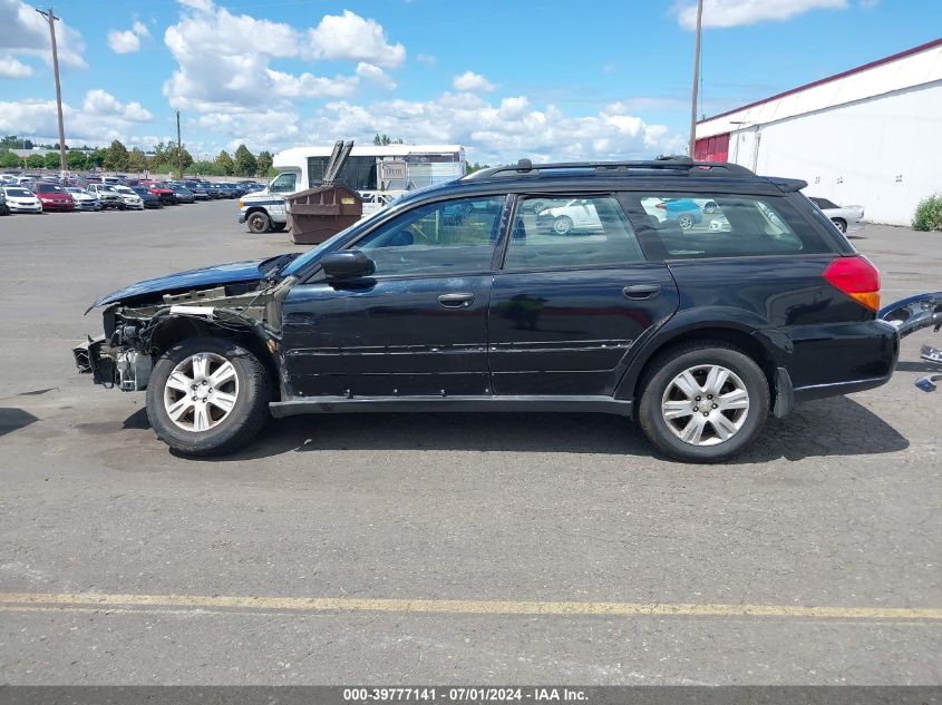 4S4BP67C654315906 2005 Subaru Outback 2.5Xt Limited