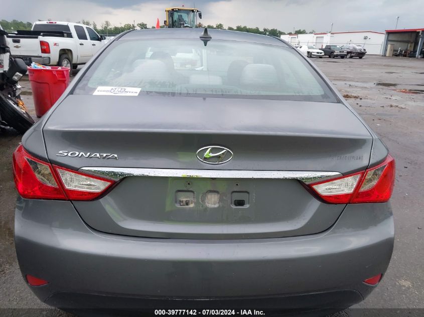 2014 Hyundai Sonata Gls VIN: 5NPEB4AC0EH904134 Lot: 39777142