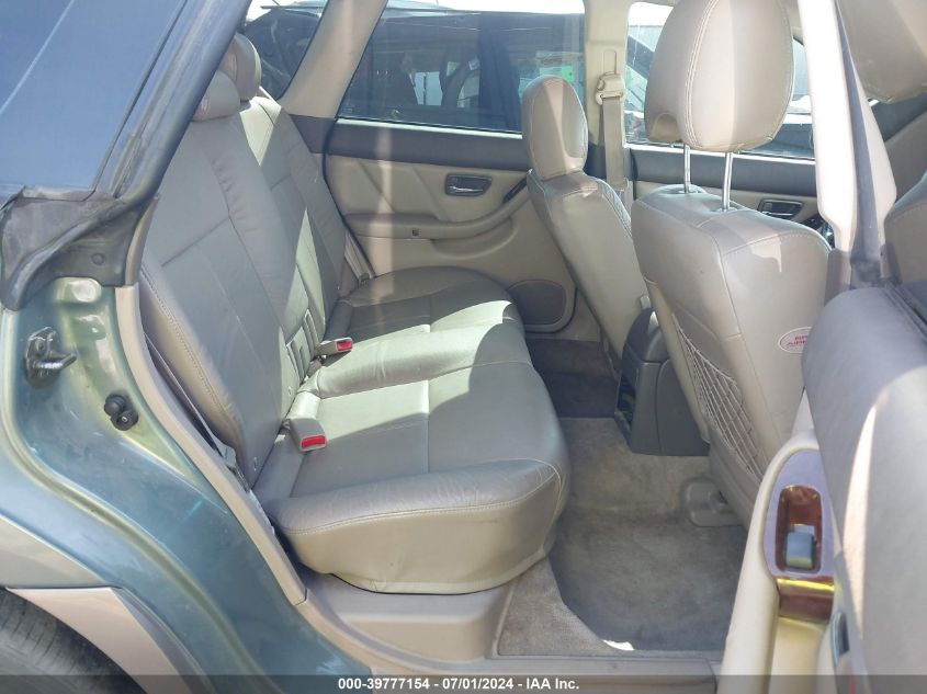 2003 Subaru Outback Limited VIN: 4S3BH686837621012 Lot: 39777154