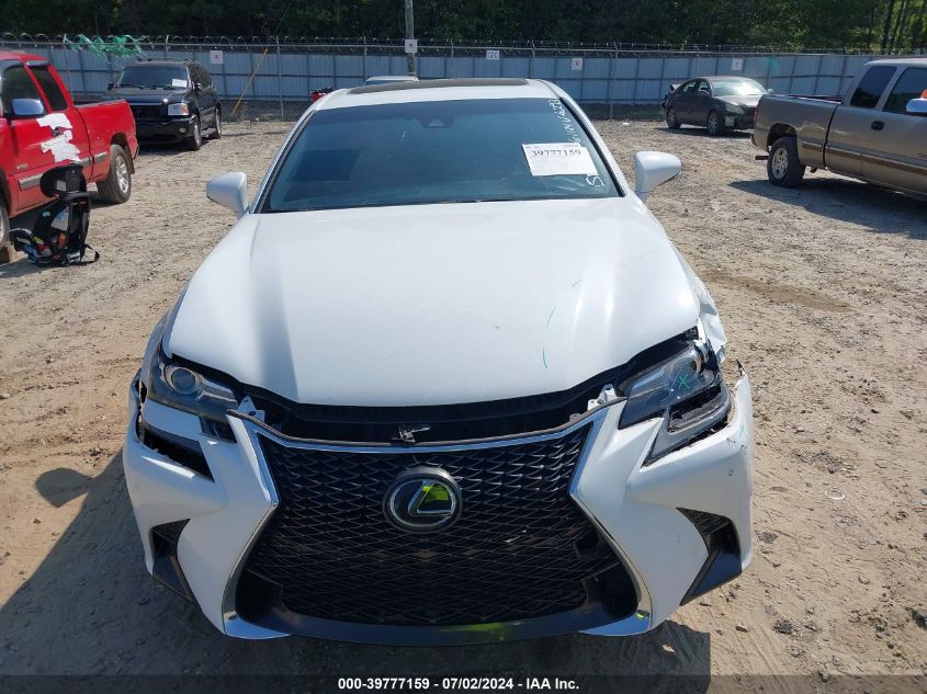 2018 Lexus Gs 350 F Sport VIN: JTHBZ1BL1JA016293 Lot: 39777159