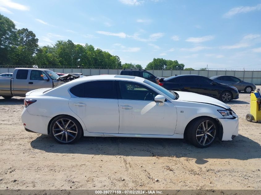 2018 Lexus Gs 350 F Sport VIN: JTHBZ1BL1JA016293 Lot: 39777159