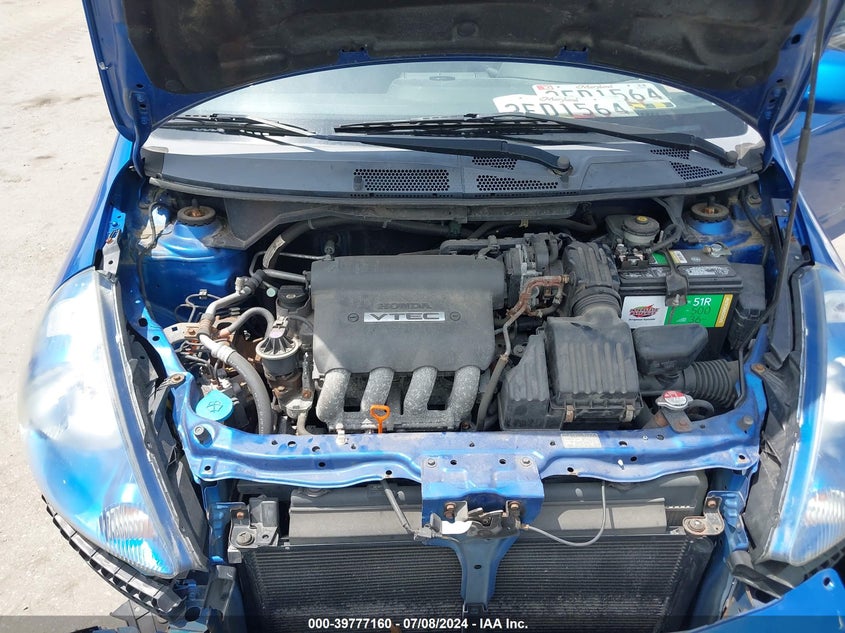 2007 Honda Fit Sport VIN: JHMGD38607S064081 Lot: 39777160