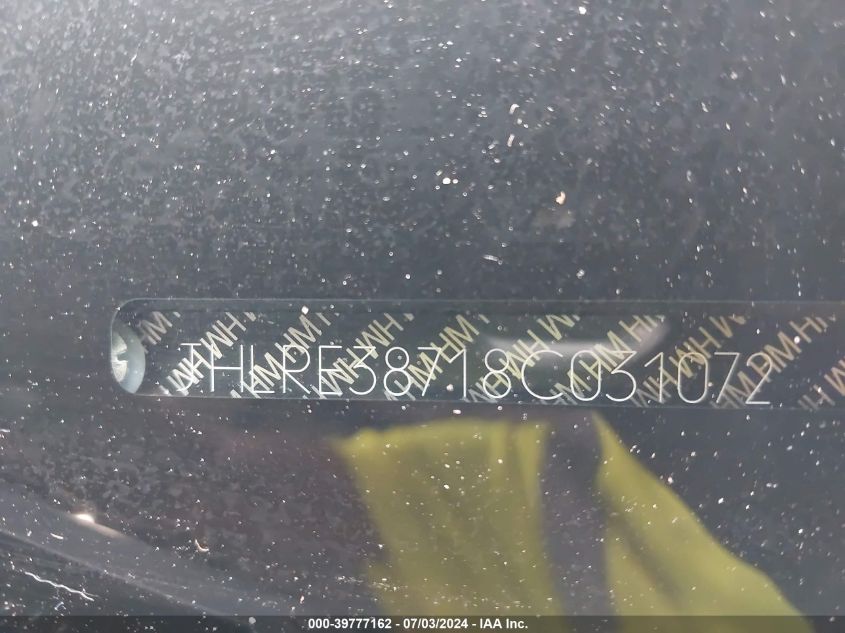 2008 Honda Cr-V Ex-L VIN: JHLRE38718C031072 Lot: 39777162