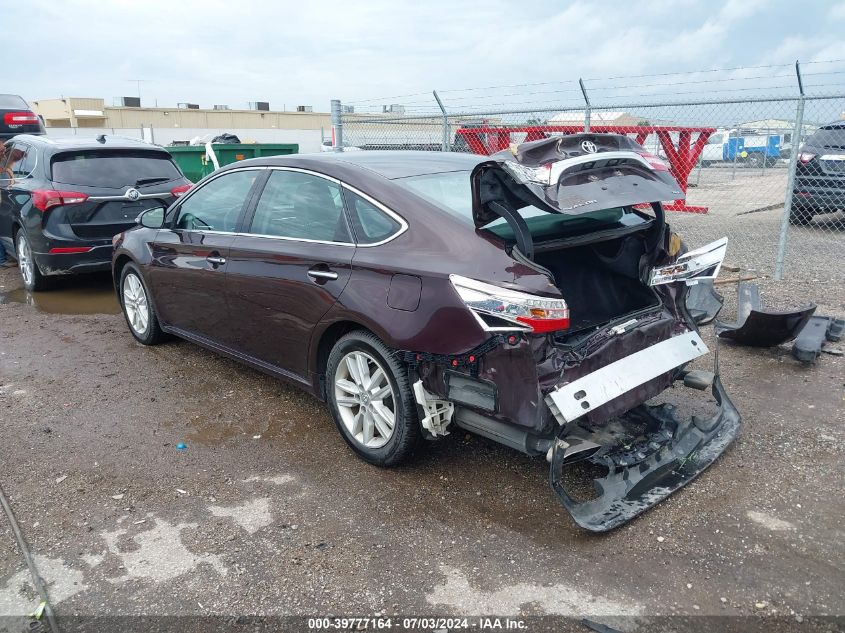 2013 Toyota Avalon Xle VIN: 4T1BK1EB0DU039359 Lot: 39777164