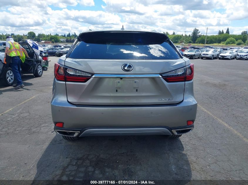 2022 Lexus Rx 350 VIN: 2T2HZMDA5NC331586 Lot: 39777165