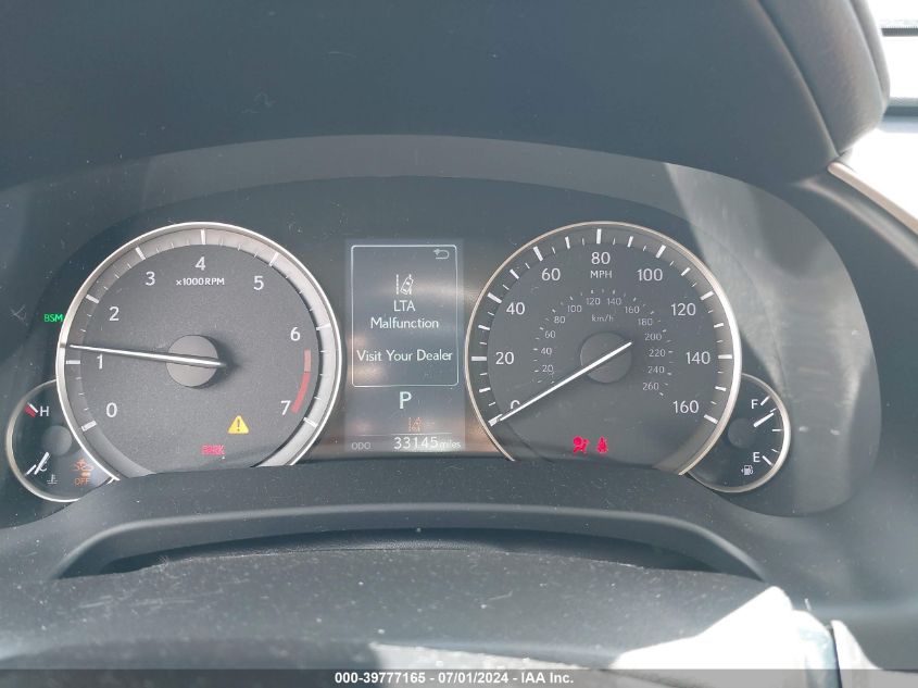 2022 Lexus Rx 350 VIN: 2T2HZMDA5NC331586 Lot: 39777165