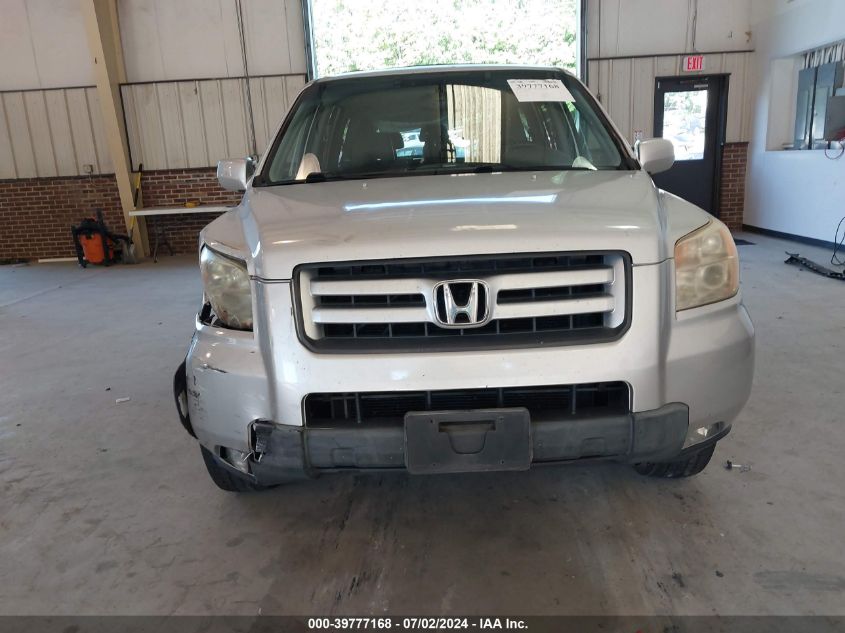 2007 Honda Pilot Exl VIN: 5FNYF18767B001691 Lot: 39777168