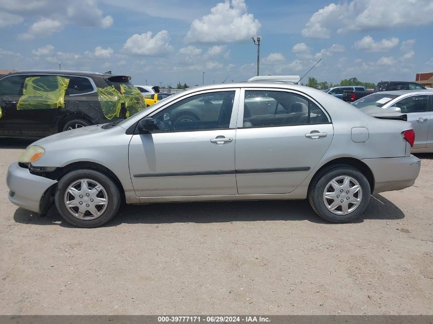 2004 Toyota Corolla Ce VIN: 1NXBR32E14Z312699 Lot: 39777171