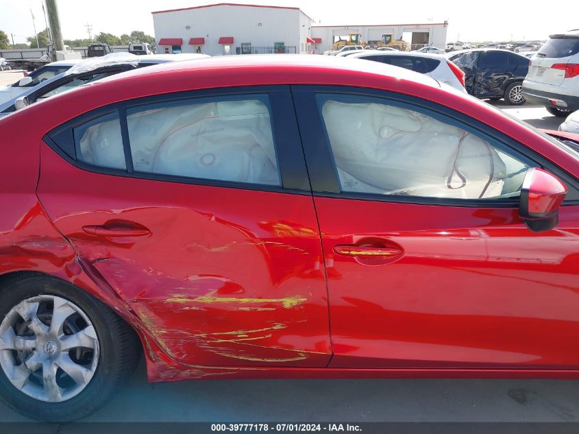 2017 Mazda Mazda3 Sport VIN: JM1BN1U7XH1142885 Lot: 39777178