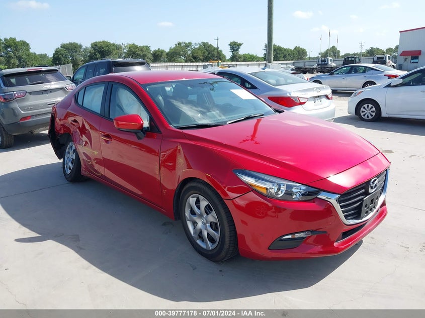 2017 Mazda Mazda3 Sport VIN: JM1BN1U7XH1142885 Lot: 39777178