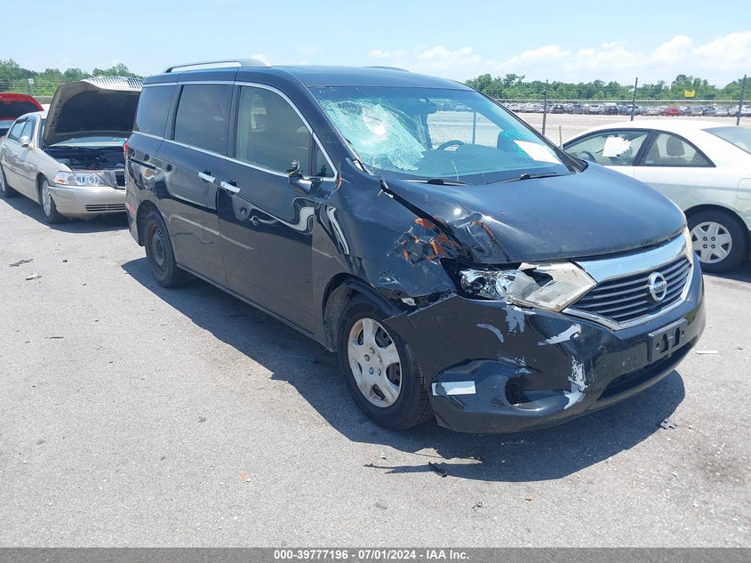 2012 Nissan Quest S VIN: JN8AE2KP4C9041974 Lot: 39777196