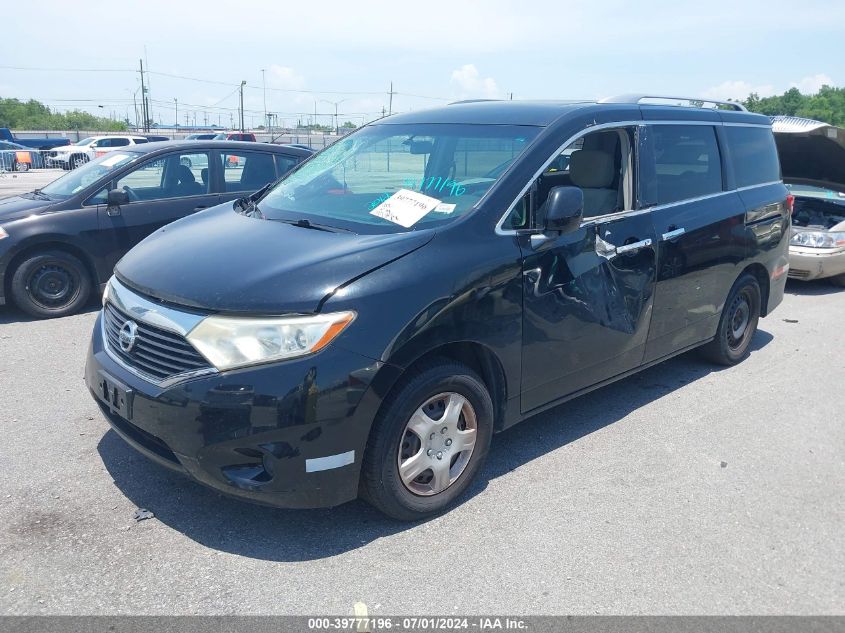 2012 Nissan Quest S VIN: JN8AE2KP4C9041974 Lot: 39777196