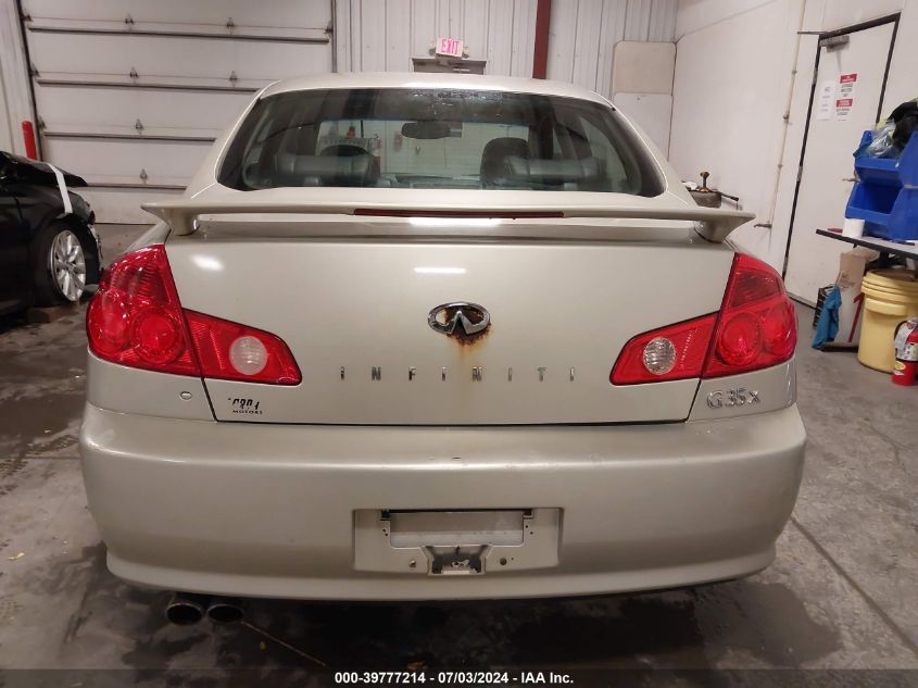 2005 Infiniti G35 VIN: JNKCV51F15M300918 Lot: 39777214