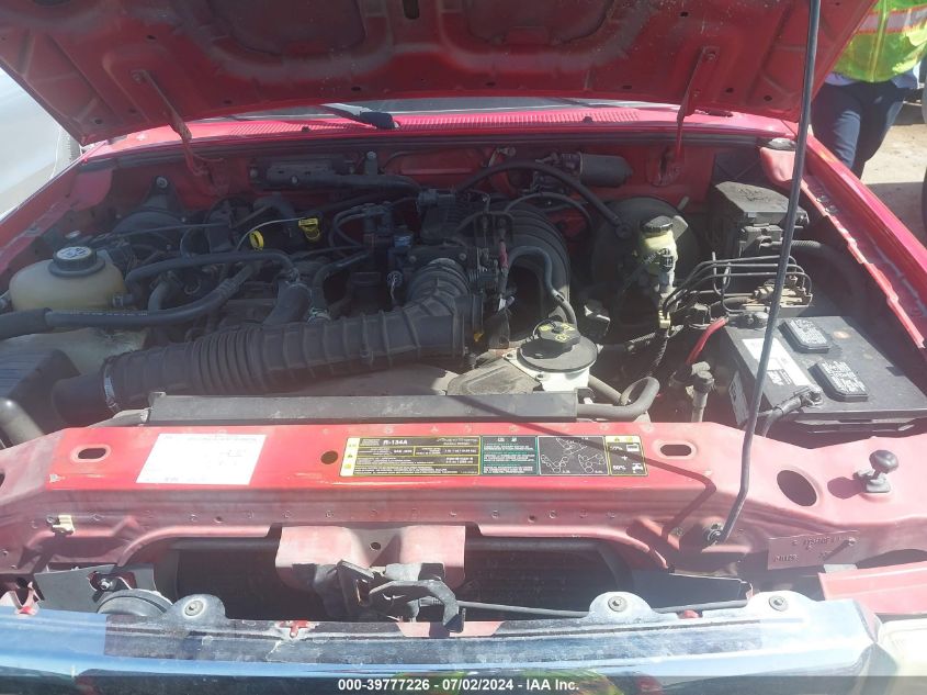 2005 Ford Ranger VIN: 1FTYR10D55PA45693 Lot: 39777226