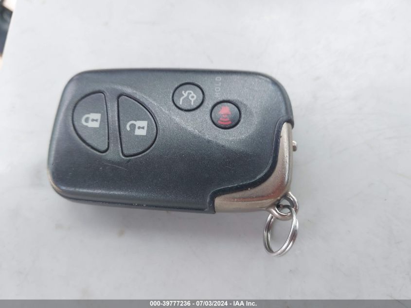 2010 Lexus Is 250 VIN: JTHBF5C25A5123832 Lot: 39777236