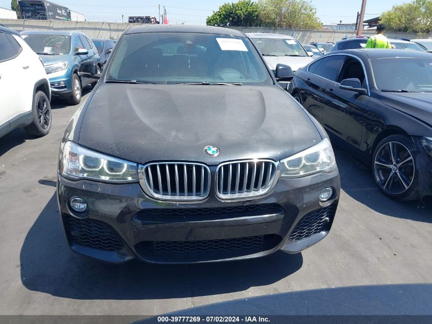 2018 BMW X4 xDrive28I VIN: 5UXXW3C54J0Y65964 Lot: 39777269