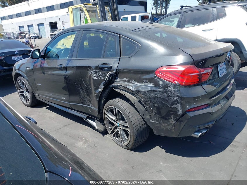 2018 BMW X4 xDrive28I VIN: 5UXXW3C54J0Y65964 Lot: 39777269