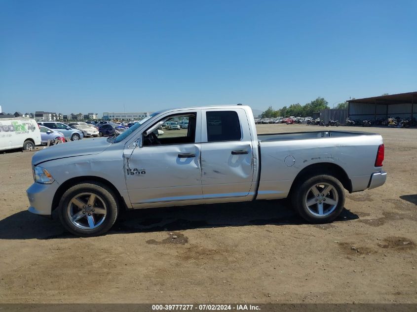 2018 Ram 1500 Express Quad Cab 4X2 6'4 Box VIN: 1C6RR6FG6JS195782 Lot: 39777277