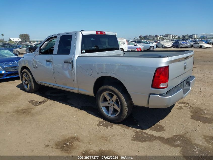 2018 Ram 1500 Express Quad Cab 4X2 6'4 Box VIN: 1C6RR6FG6JS195782 Lot: 39777277