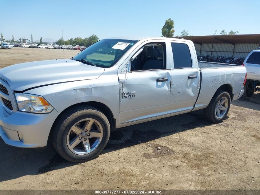 2018 Ram 1500 Express Quad Cab 4X2 6'4 Box VIN: 1C6RR6FG6JS195782 Lot: 39777277