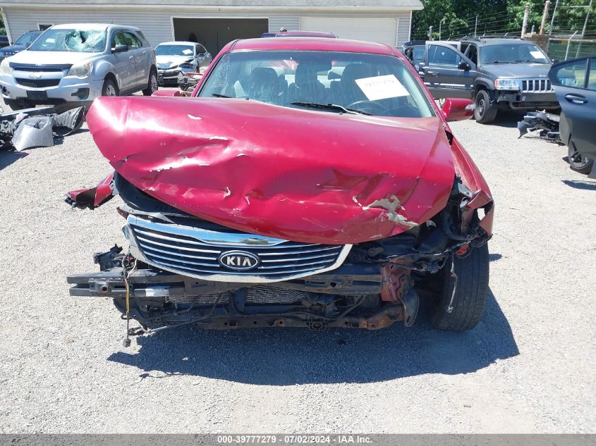 2009 Kia Optima Lx VIN: KNAGE228X95326111 Lot: 39777279