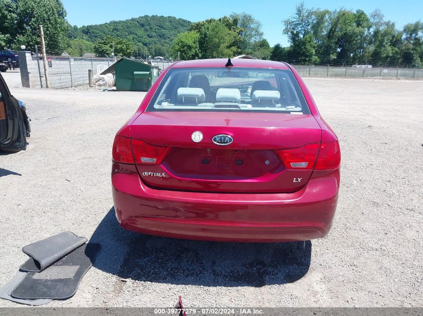 2009 Kia Optima Lx VIN: KNAGE228X95326111 Lot: 39777279