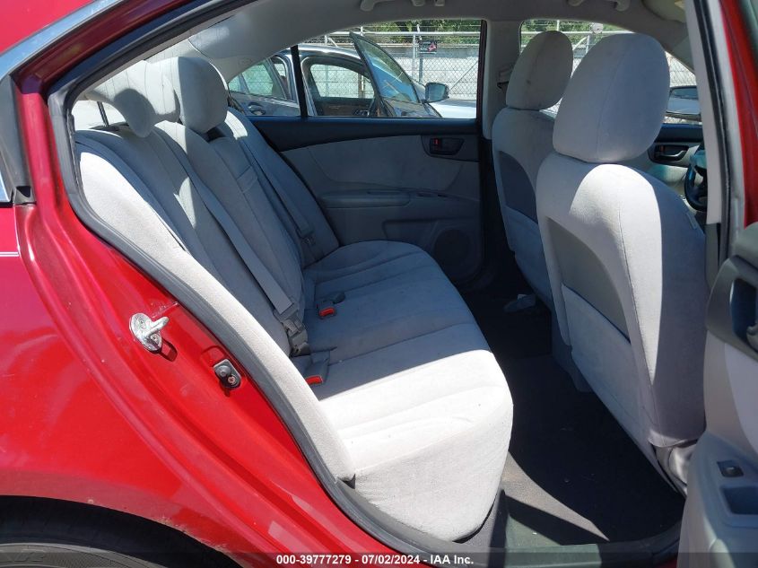 2009 Kia Optima Lx VIN: KNAGE228X95326111 Lot: 39777279