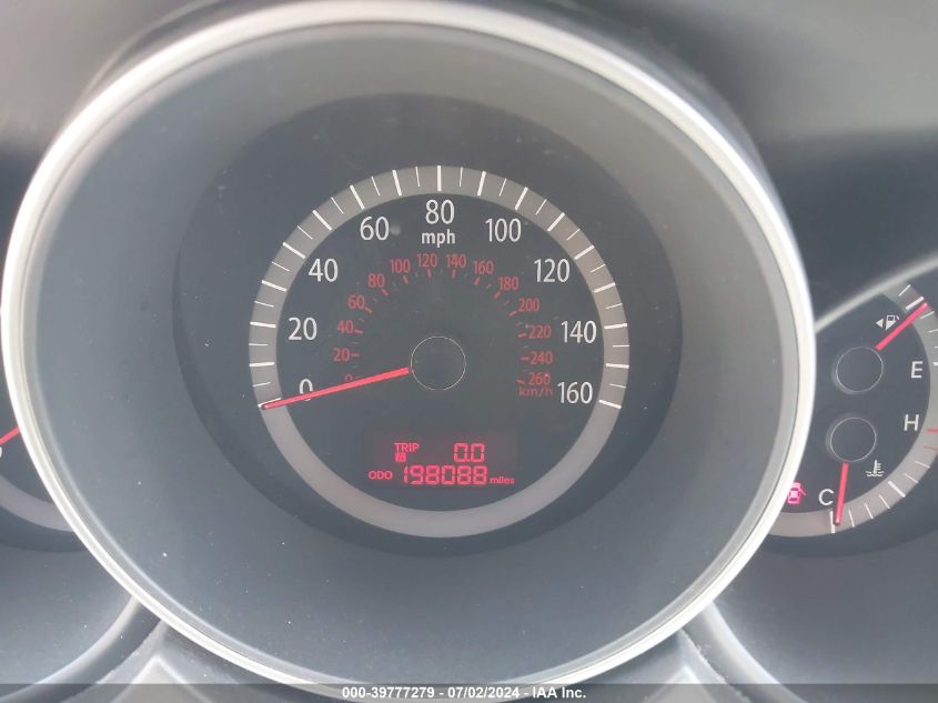 2009 Kia Optima Lx VIN: KNAGE228X95326111 Lot: 39777279