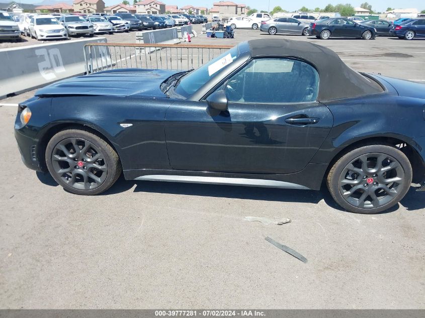 2017 Fiat 124 Spider Elaborazione Abarth VIN: JC1NFAEK8H0110789 Lot: 39777281