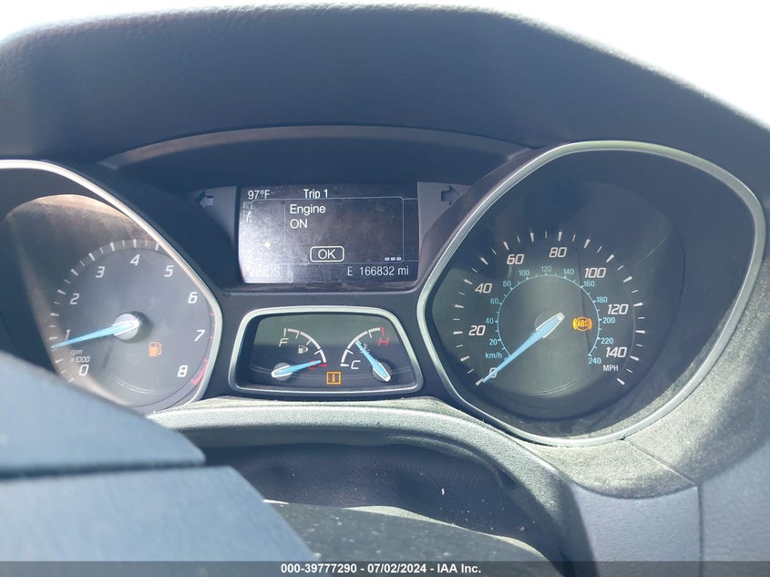 2014 Ford Focus Titanium VIN: 1FADP3N25EL410233 Lot: 39777290