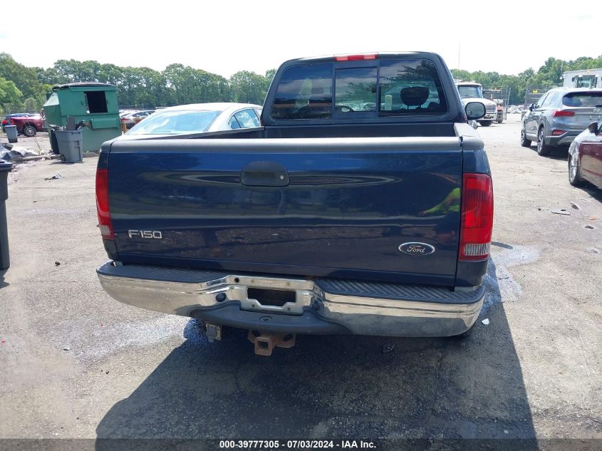 2002 Ford F-150 Lariat/Xl/Xlt VIN: 1FTRX17LX2NB40555 Lot: 39777305