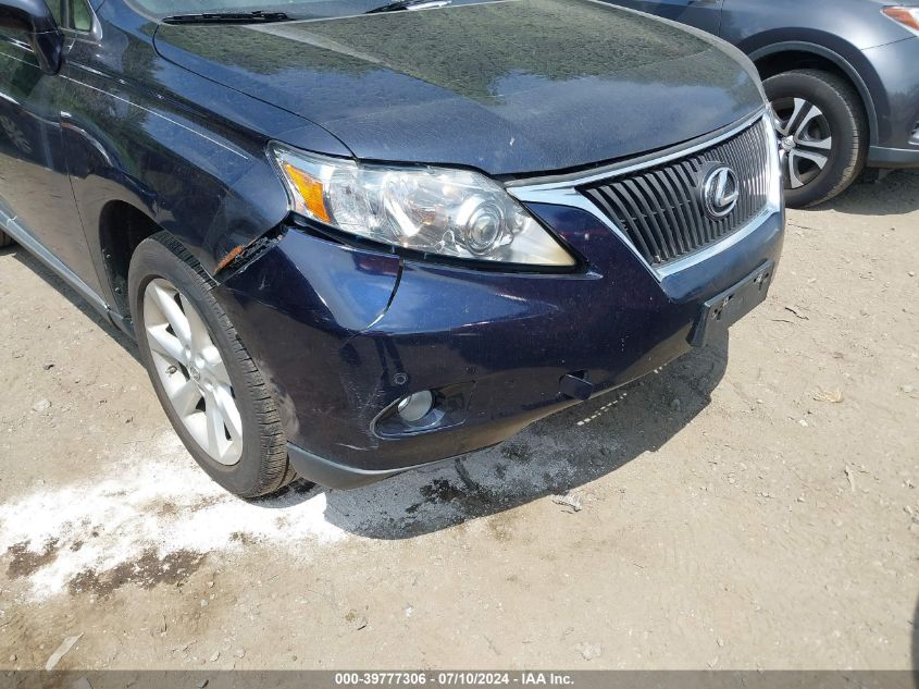 2010 Lexus Rx 350 VIN: 2T2ZK1BA7AC012548 Lot: 39777306