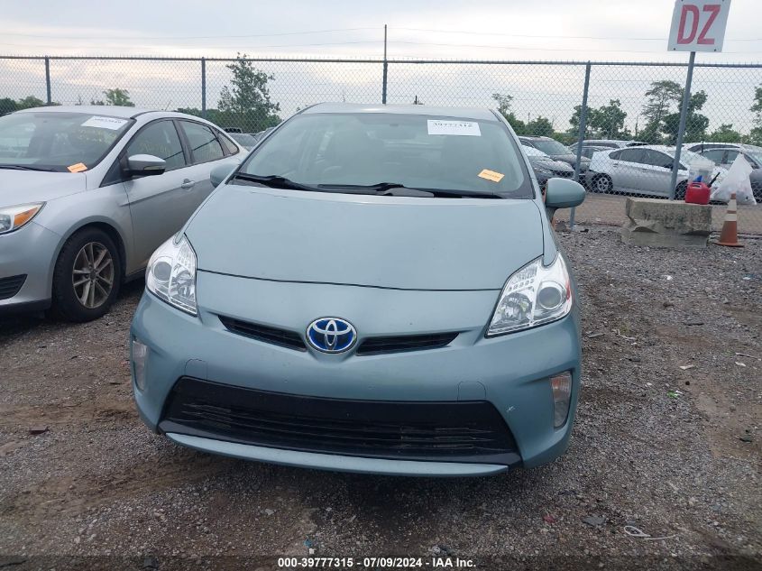 2015 Toyota Prius VIN: JTDKN3DU8F1883132 Lot: 39777315