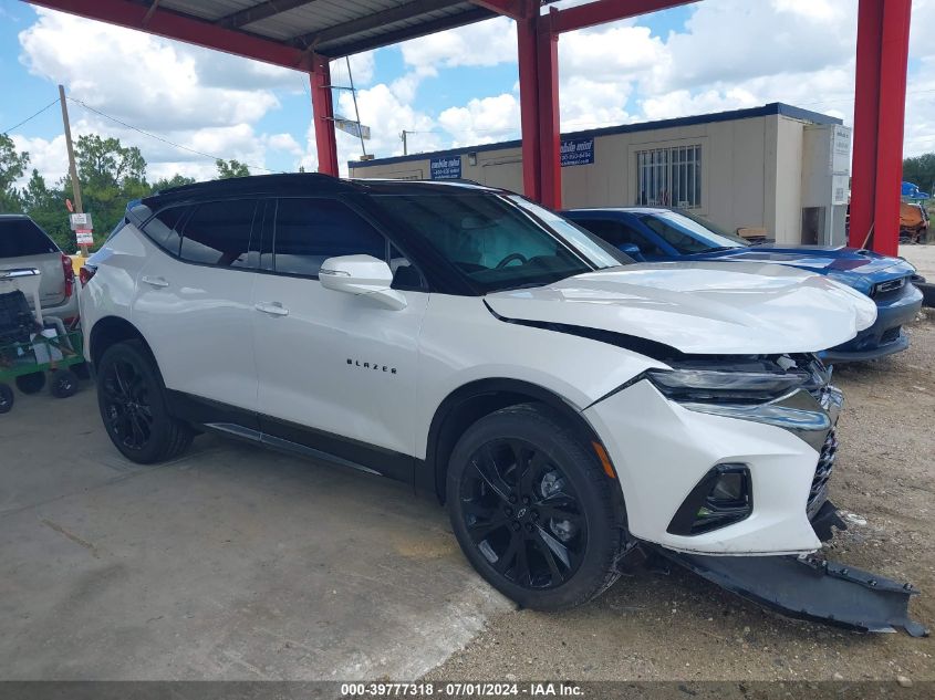 2022 Chevrolet Blazer Awd Rs VIN: 3GNKBKRS2NS166868 Lot: 39777318