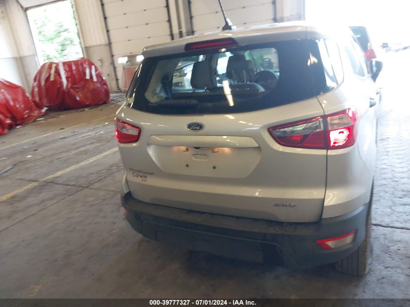 MAJ6S3FL9MC451459 2021 Ford Ecosport S