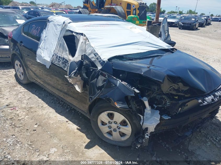 2018 Kia Forte Lx VIN: 3KPFK4A72JE166567 Lot: 39777328