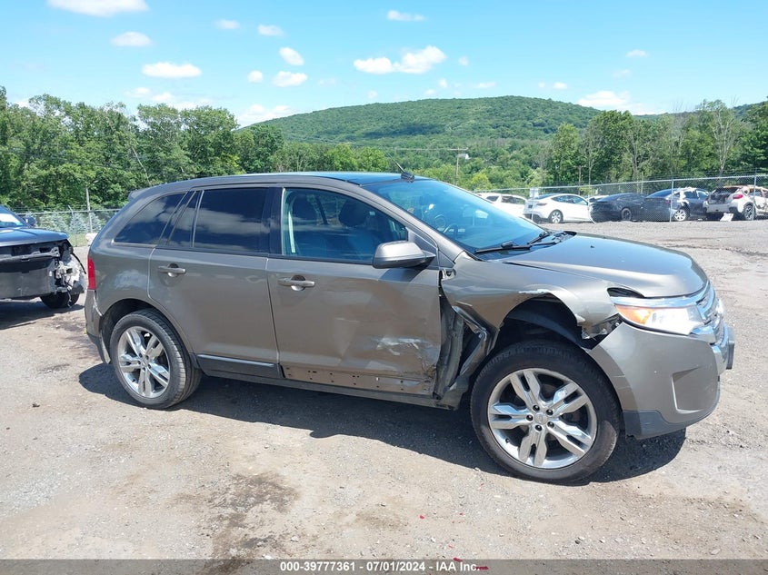 2013 FORD EDGE SEL - 2FMDK4JC3DBB85396